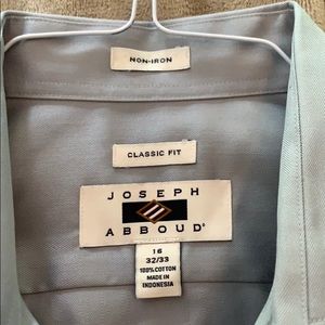 Men’s Gray Joseph Aboud Dress Shirt